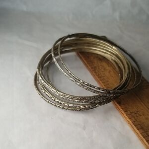 Bunch Of Danity Metal Bangles